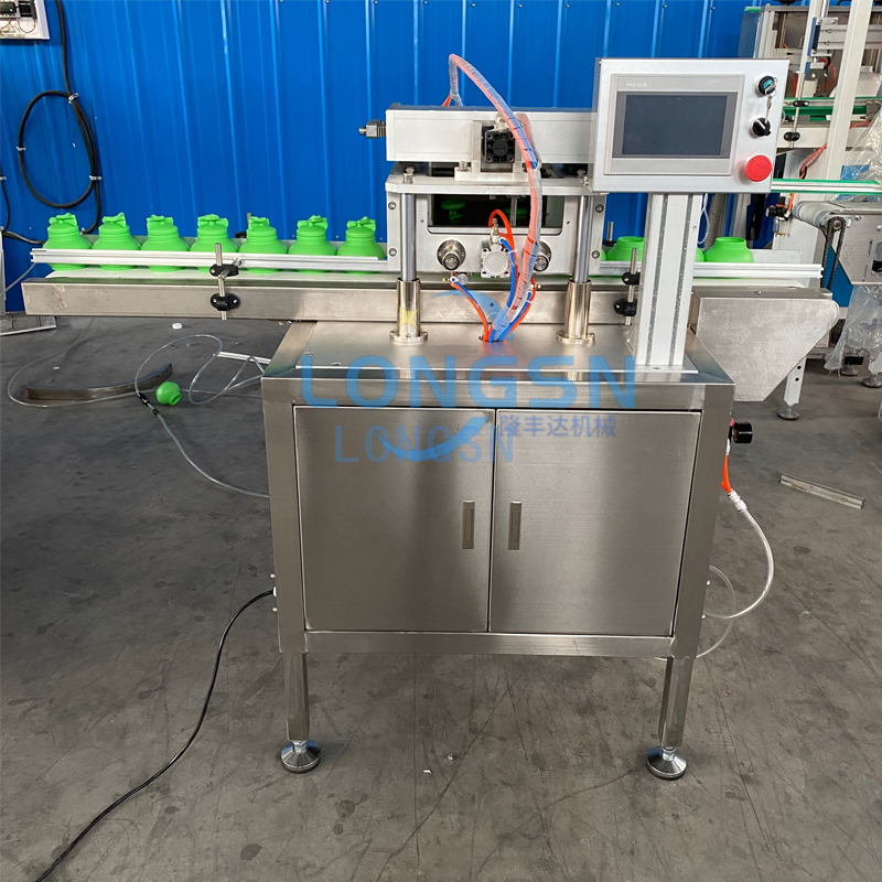 Automatic Plastic Bottle Neck Mouth Cutting Machine jerry can mouth cutter deflashing machine