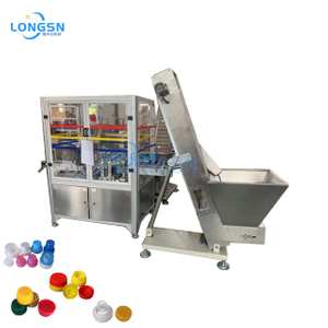 Auto Bottle Cap Lid Wad Liner Inserting Lining Assembly Machine 