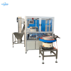 Automatic put liner and safe ring into cap machine o ring assembly machine